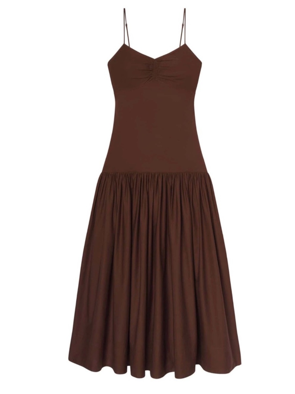 New A.L.C. Womens Harper Dress, Brown - Picture 4 of 8